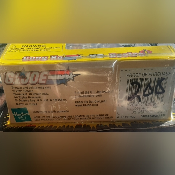 New In Box Hasbro GI Joe vs Cobra: Gung-Ho vs Destro Action Figures 2001 - Picture 3 of 5